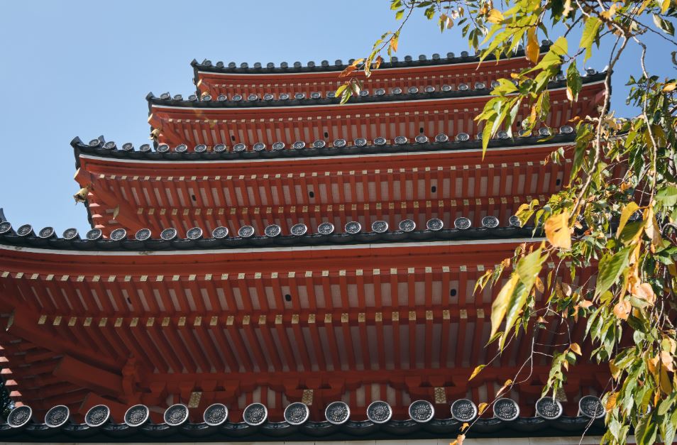 japonská pagoda